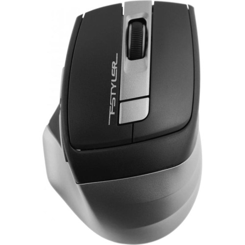 Мышь A4Tech Fstyler FG35 серый/черный оптическая 2000dpi беспров. USB 6but (FG35 GREY)