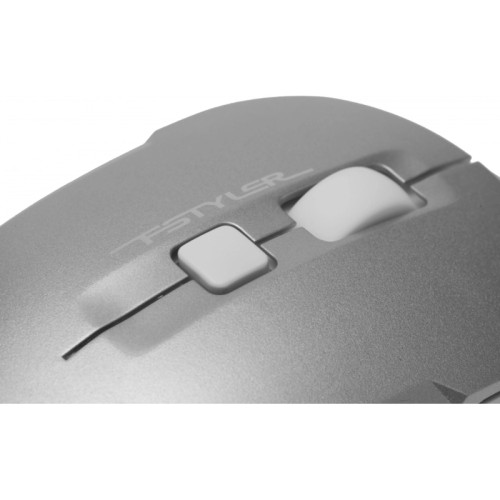 Мышь A4Tech Fstyler FM26S серебристый/белый оптическая 1600dpi silent USB для ноутбука 4but (FM26S USB (ICY WHITE))