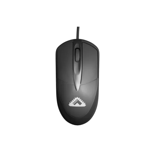 Мышь Мышь компьютерная БЕШТАУ проводная М100РУ Две кнопки и колесо прокрутки, USB, 1200 точек на дюйм, 1,8м, черная