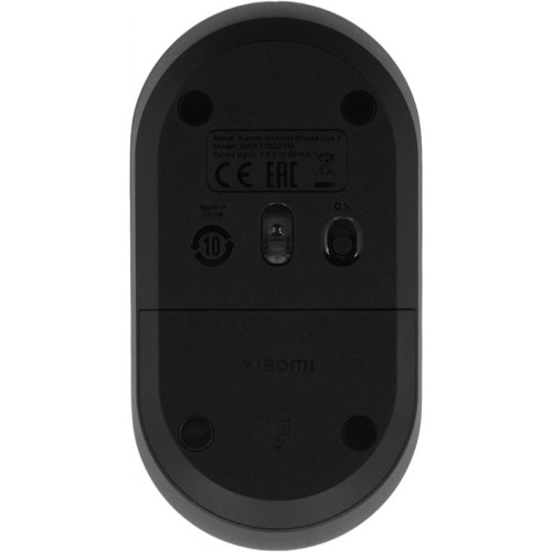 Мышь Xiaomi Wireless Mouse Lite 2 черный оптическая 1000dpi беспров. USB для ноутбука 2but (BHR8916GL)