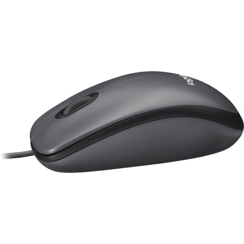 Мышь/ Logitech Mouse M90 USB Dark Grey