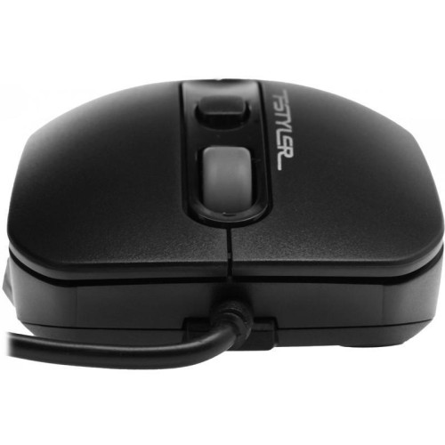 Мышь A4Tech Fstyler FM10ST серый/черный оптическая 1600dpi silent USB для ноутбука 3but (FM10ST GREY)