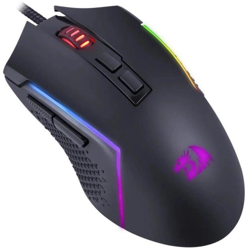 Мышь USB OPTICAL TRIDENT LITE BLACK RGB 72018 REDRAGON