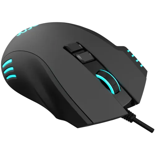 Мышь игровая компьютерная/ Проводная игровая мышь ACER OMW150 Wired USB Gaming Mouse (4800dpi) RGB (8but) black