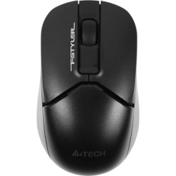 Мышь A4Tech Fstyler FB12 черный оптическая 1200dpi беспров. BT/Radio USB 3but (FB12 BLACK)