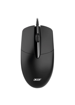 Мышь компьютерная Проводная мышь ACER OMW300 оптическая (1200dpi) USB (3but) black