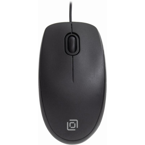 Мышь Oklick 195M for business черный оптическая 1200dpi USB для ноутбука 3but (M218 Black)