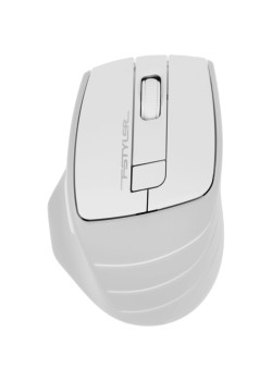 Мышь A4Tech Fstyler FG30S белый/серый оптическая 2000dpi silent беспров. USB 6but (FG30S WHITE)