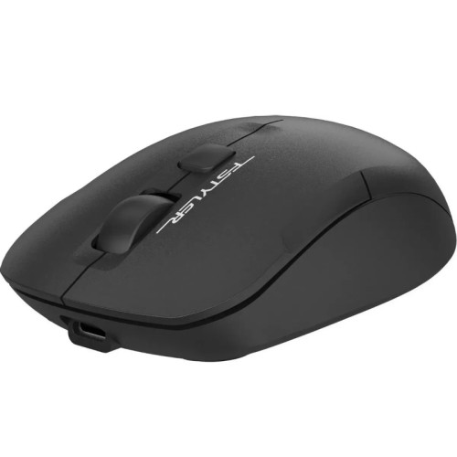Мышь A4Tech Fstyler FG16CS Air2 черный оптическая 2000dpi silent беспров. USB для ноутбука 3but (FG16CS AIR2 BLACK)