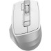 Мышь A4Tech Fstyler FB45CS Air белый оптическая 2000dpi silent беспров. BT/Radio USB 7but (FB45CS AIR USB (SILVER WHITE))