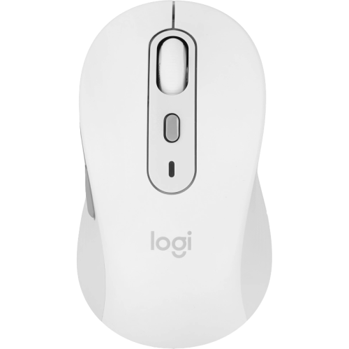 Мышь Logitech M750 белый оптическая 4000dpi беспров. BT/Radio USB 5but (910-006271)
