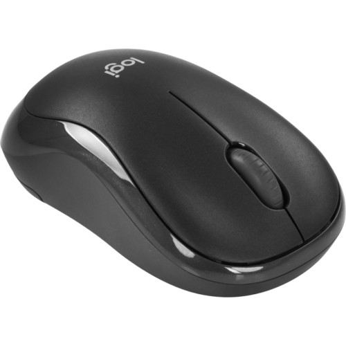 Мышь Logitech B175 черный оптическая 1000dpi беспров. USB для ноутбука 2but (910-004332)