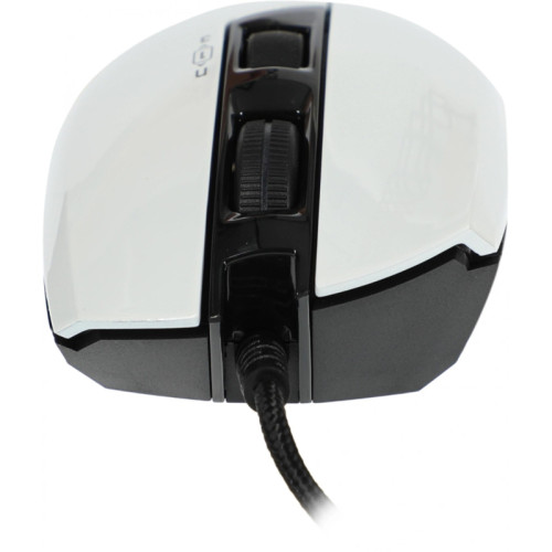 Мышь A4Tech Bloody W70 Max белый/черный оптическая 10000dpi USB 10but (W70 MAX (PANDA WHITE))