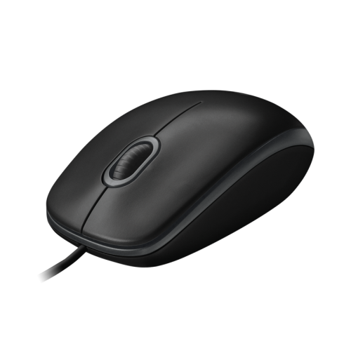 Мышь Logitech Optical Mouse B100  Black USB