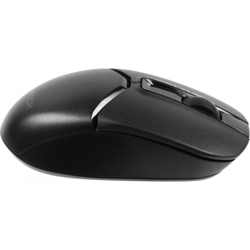Мышь A4Tech Fstyler FB12 черный оптическая 1200dpi беспров. BT/Radio USB 3but (FB12 BLACK)