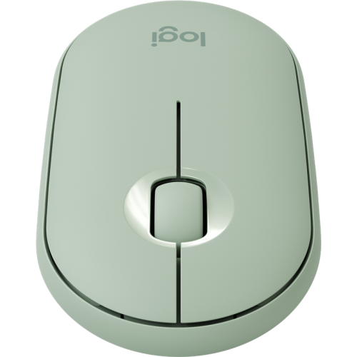 Мышь/ Logitech Wireless Mouse Pebble M350 EUCALYPTUS Мышь/ Logitech Wireless Mouse Pebble M350 EUCALYPTUS