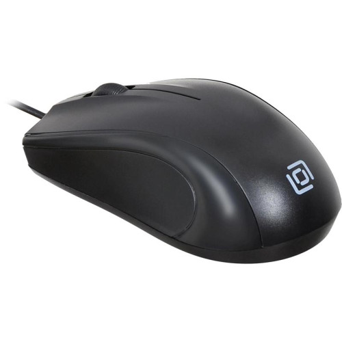 Мышь Oklick 185M черный оптическая 1200dpi USB для ноутбука 3but (945606)