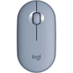Мышь/ Logitech Wireless Mouse Pebble M350 BLUE GREY