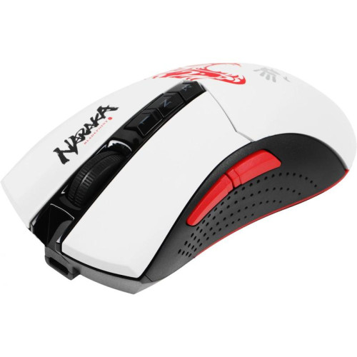 Мышь A4Tech Bloody R90 Plus Naraka белый/рисунок оптическая 5000dpi беспров. USB 7but