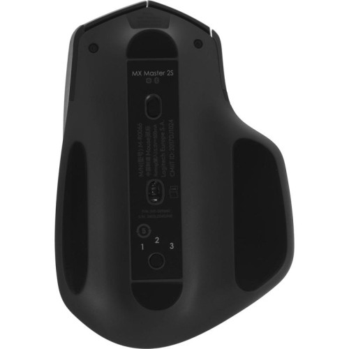 Мышь Logitech MX Master 2S черный оптическая 4000dpi беспров. BT/Radio USB 7but (910-007223)