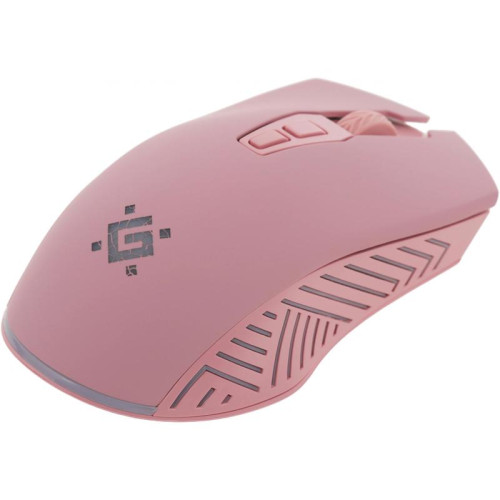 Мышь Defender Pandora GM-502 розовый оптическая 3200dpi silent беспров. USB 6but (52501)