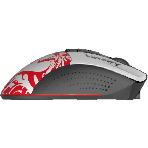 Мышь A4Tech Bloody R90 Plus Naraka белый/рисунок оптическая 5000dpi беспров. USB 7but
