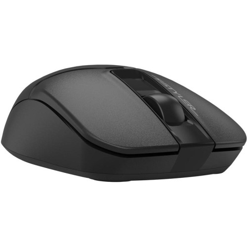 Мышь A4Tech Fstyler FG12S черный оптическая 1200dpi silent беспров. USB 3but (FG12S BLACK)