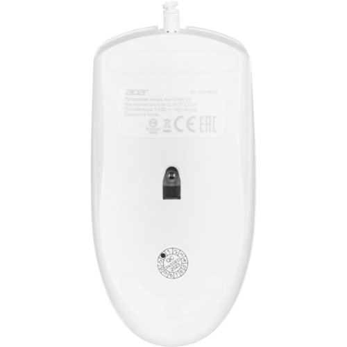 Мышь Acer OMW300 белый оптическая 1200dpi USB 3but (ZL.MCECC.01V) Мышь Acer OMW300 белый оптическая 1200dpi USB 3but (ZL.MCECC.01V)