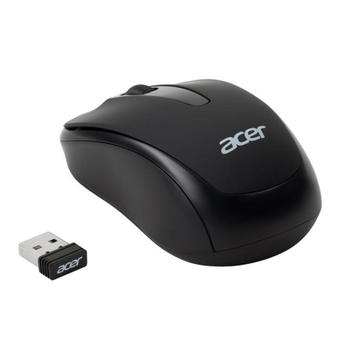 Мышь Acer OMR133 черный оптическая 1000dpi беспров. USB для ноутбука 3but (ZL.MCEEE.01G)