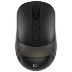 Мышь Oklick 310MW черный/серый оптическая 3200dpi беспров. USB для ноутбука 4but (1869088)