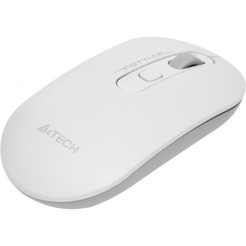 Мышь A4Tech Fstyler FG20S белый/серый оптическая 2000dpi silent беспров. USB для ноутбука 3but (FG20S USB WHITE)
