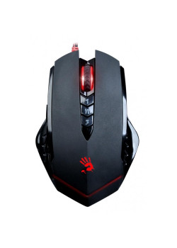 Мышь A4Tech Bloody V8 черный оптич. 3200dpi USB 8but