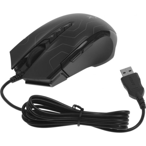 Мышь A4Tech X89 Maze черный оптическая 2400dpi USB 8but (X89 (MAZE))