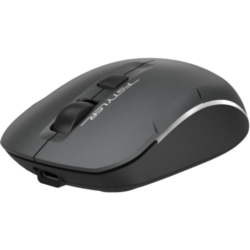 Мышь A4Tech Fstyler FB26CS Air2 серый/черный оптическая 2000dpi silent беспров. BT/Radio USB для ноутбука 4but (FB26CS AIR2 SMOKY GREY)
