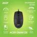 Мышь компьютерная/ Проводная мышь Acer OMW126 оптическая (1000dpi) USB (2but) black