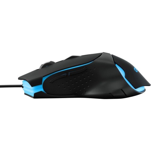 Мышь Oklick 703GM черный оптическая 3600dpi USB для ноутбука 6but (1533541)