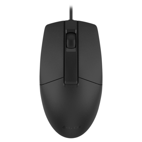 Мышь A4Tech OP-330 черный оптическая 1200dpi USB 3but (OP-330 (BLACK))