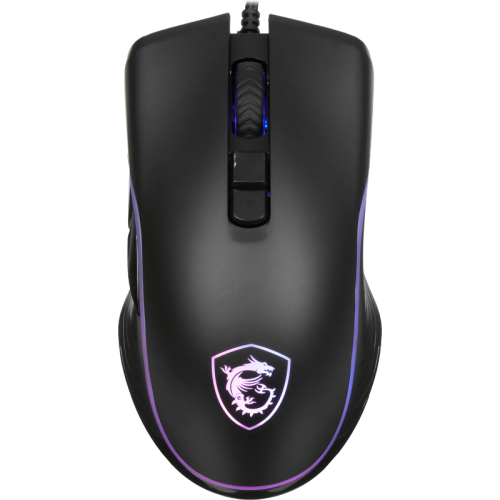 Мышь MSI Forge GM300 черный оптическая 7200dpi USB 6but (S12-0402300-HH9)