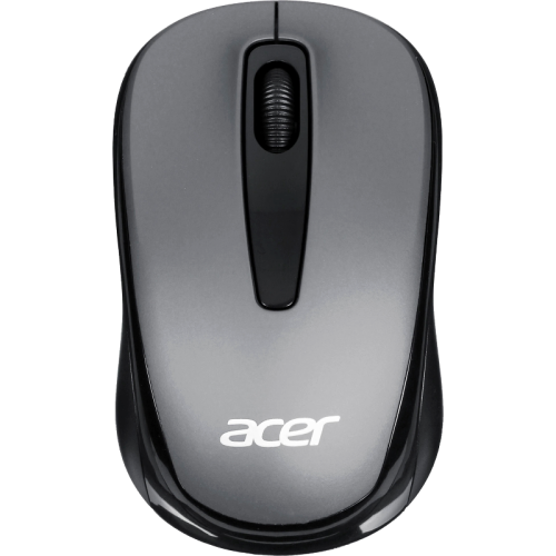 Мышь Acer OMR134 серый оптическая 1000dpi беспров. USB для ноутбука 3but (ZL.MCEEE.01H)
