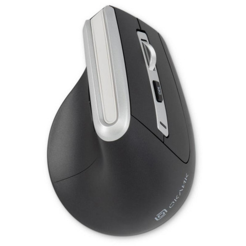 Мышь Oklick 991MW серый оптическая 2400dpi silent беспров. BT/Radio USB для ноутбука 7but (1885263)