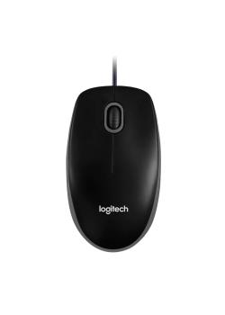 Мышь/ Logitech Optical Mouse B100  Black USB