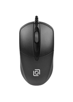 Мышь Oklick 275M черный оптическая 1200dpi USB 3but (412841)