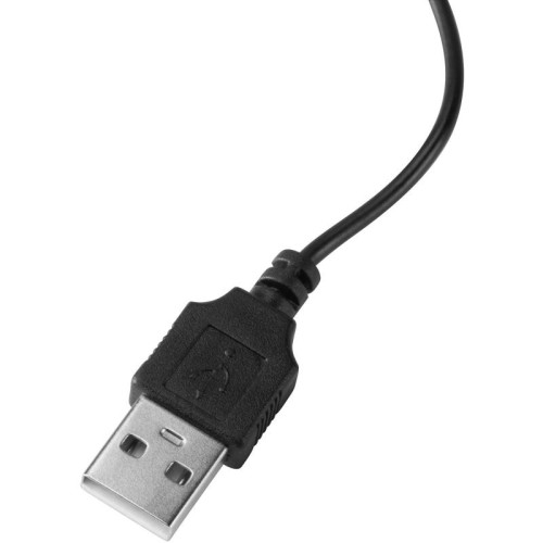 Мышь Oklick 225M черный/синий оптическая 1200dpi USB 3but (288233)