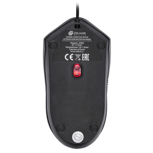 Мышь Oklick 399M STIGMA черный оптическая 1200dpi USB для ноутбука 3but (1175321) Мышь Oklick 399M STIGMA черный оптическая 1200dpi USB для ноутбука 3but (1175321)