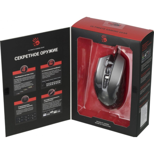 Мышь A4Tech Bloody J95s серый оптическая 8000dpi USB3.0 9but (J95S GREY) Мышь A4Tech Bloody J95s серый оптическая 8000dpi USB3.0 9but (J95S GREY)
