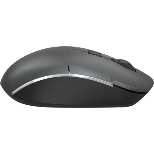 Мышь A4Tech Fstyler FB26CS Air2 серый/черный оптическая 2000dpi silent беспров. BT/Radio USB для ноутбука 4but (FB26CS AIR2 SMOKY GREY)