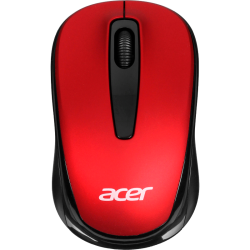 Мышь Acer OMR136 красный оптическая 1000dpi беспров. USB для ноутбука 3but (ZL.MCEEE.01J)
