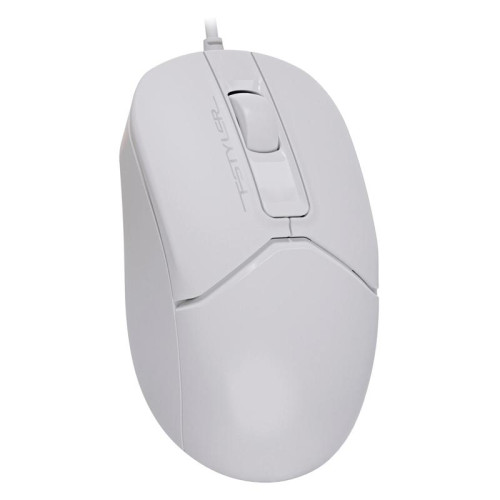 Мышь A4Tech Fstyler FM12 белый оптическая 1200dpi USB 3but (FM12 WHITE)