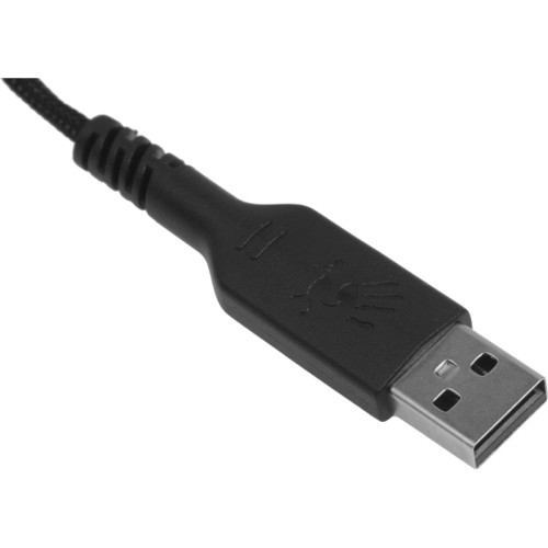 Мышь A4Tech Bloody Q82 черный/рисунок оптическая 6200dpi USB3.0 8but