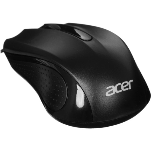 Мышь компьютерная/ Проводная мышь Acer OMW010 оптическая (1200dpi) USB (3but) black Мышь компьютерная/ Проводная мышь Acer OMW010 оптическая (1200dpi) USB (3but) black